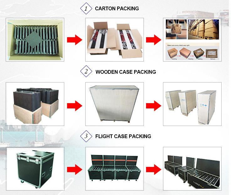 P3.91/P4.81 Outdoor HD Rental LED Display Screen (500*500mm)