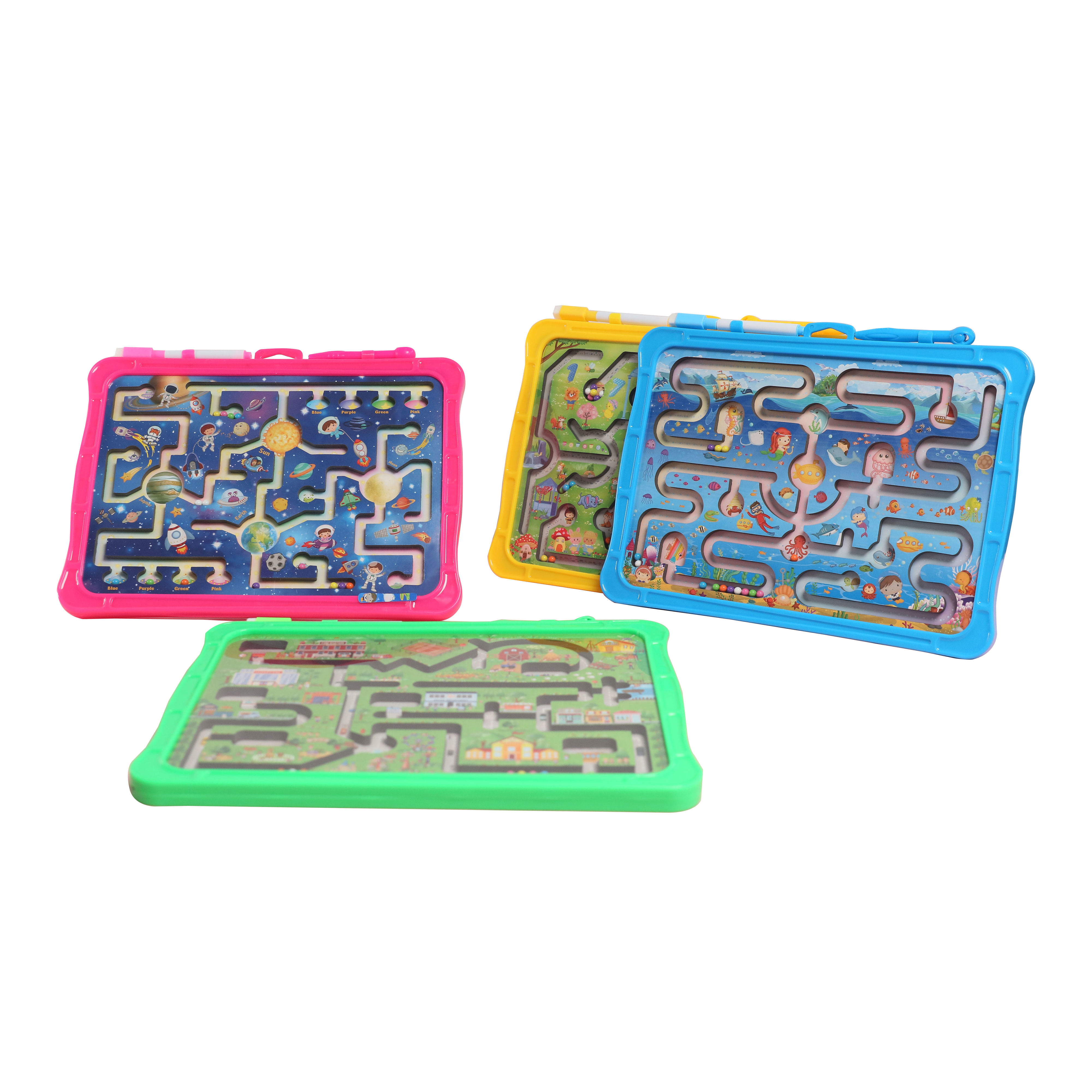 Toddler Magnetic Ball Maze Interactive Learning Toys Interstellar Travel for 3 year olds