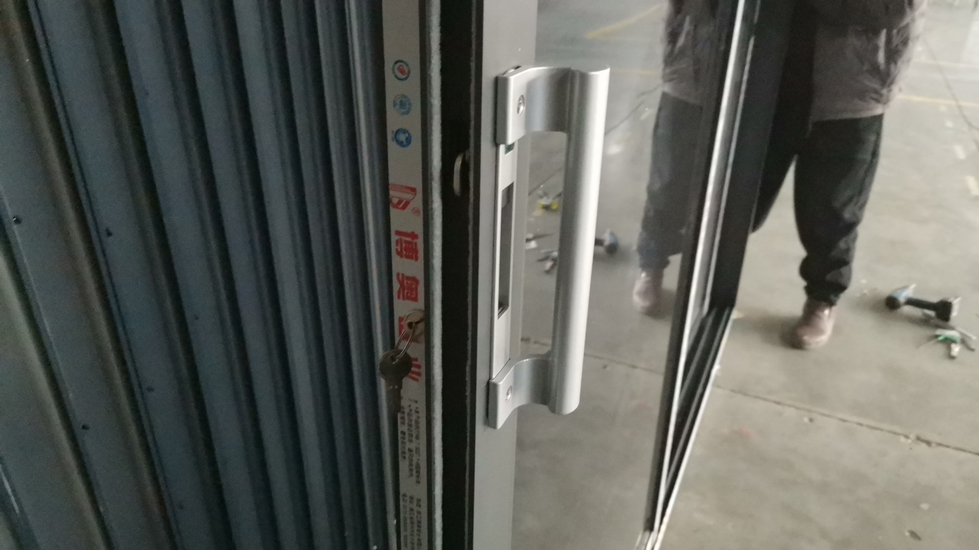 Commercial Aluminum Sliding Window And Door 60x60 Size Custom