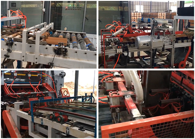 1.2mm Hydraulic Press Tiles Making Machine 22KW Power Molding Speed 8-15 M/Min