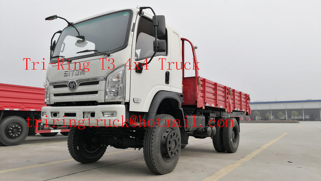 4WD LHD/RHD Tri-Ring T3 Light Cargo Truck, 4WD Cargo Camions,4x4 Camoins