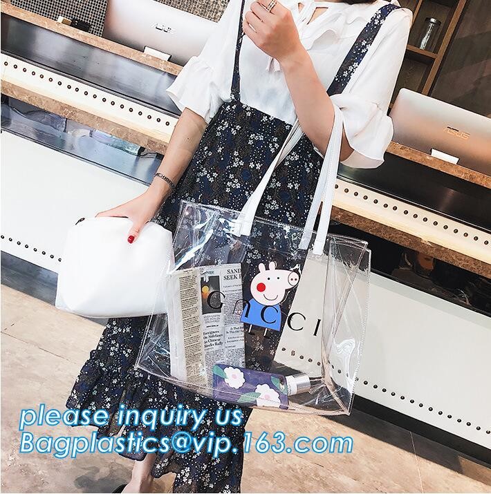 shiny pvc shopping shoulder tote bag for women, Shiny PVC Bag Tote Bag Handbag Shoulder Bag, handbag waterproof shoulder