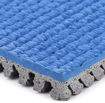 MSDS Approved Prefabricated Running Track Synthetic Jogging Track Flooring 30m
