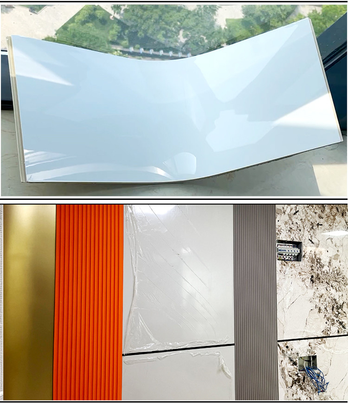 Eco Friendly Formaldehyde Free Marble Interior Decoration Wall Panel Bamboo Charcoal