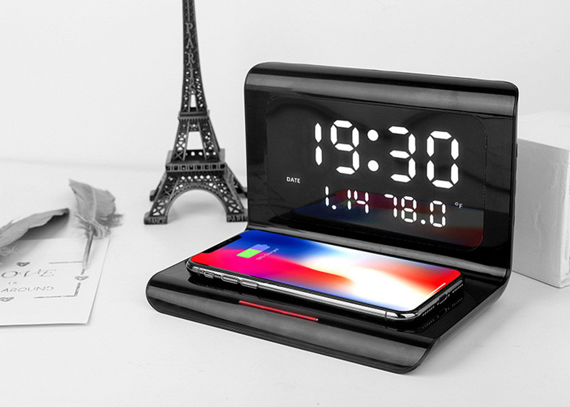 1.3inch LED Display Custom Wireless Charger