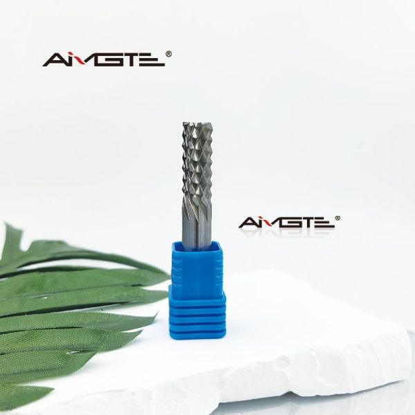 3 4 6 Flute Carbide Corn Cob Roughing End Mill PCB Milling Cutter for Fiberglass Bakelite Circuit Board Engraving