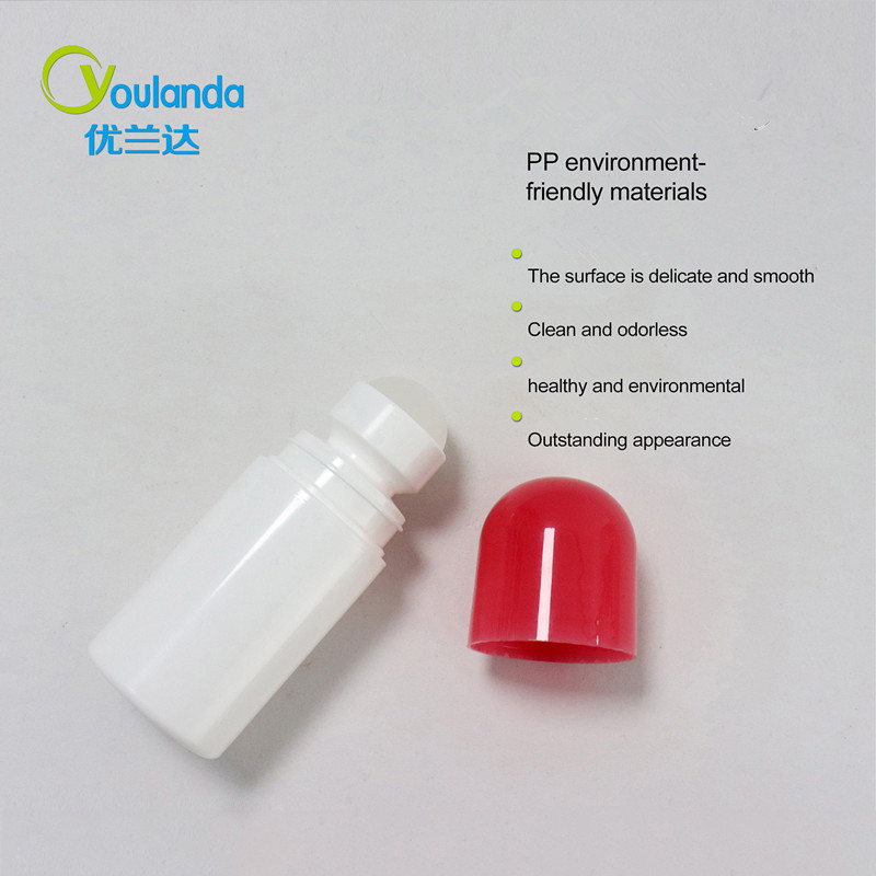 50ml All PP Roll On Bottle For Perfume Travel Portable Essential Oil Bottles With Roller