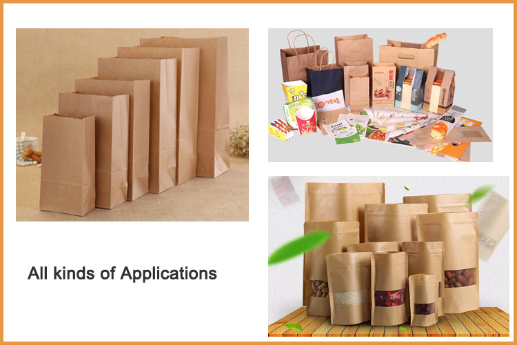 FSC & FDA Certified 50GSM 60GSM Food Wrapping Brown kraft Paper For Snacks