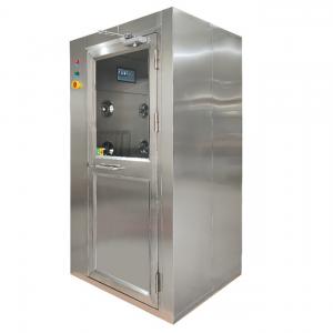 Buy cheap SS 201 Air Shower Room Single Sided Blowers 380V 220V With Swing Door product