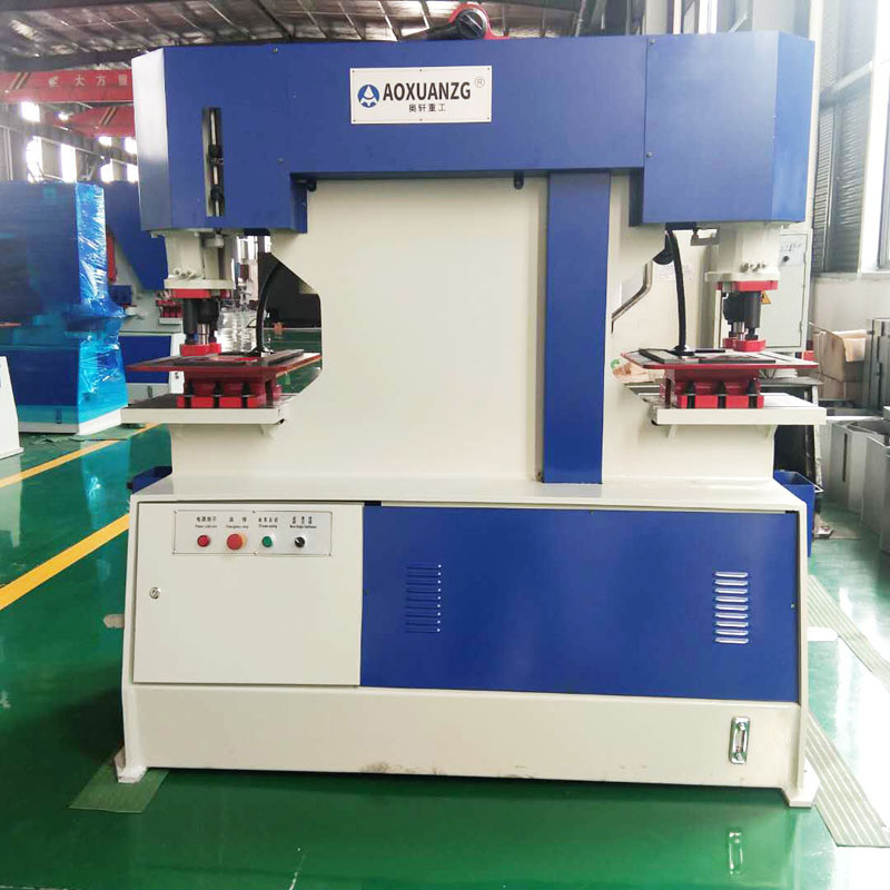 Single Head Hydraulic Punching Machine Puncher Hole 40mm Carbon Steel