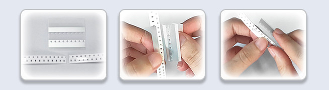 Conductive Red Splicing Tape SMT Joint Tape With Intelligent Feeder