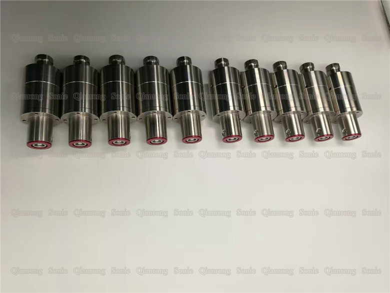 Replacement Telsonic SE3512C Ultrasonic Welding Converter 35Khz With 4pcs Ceramics