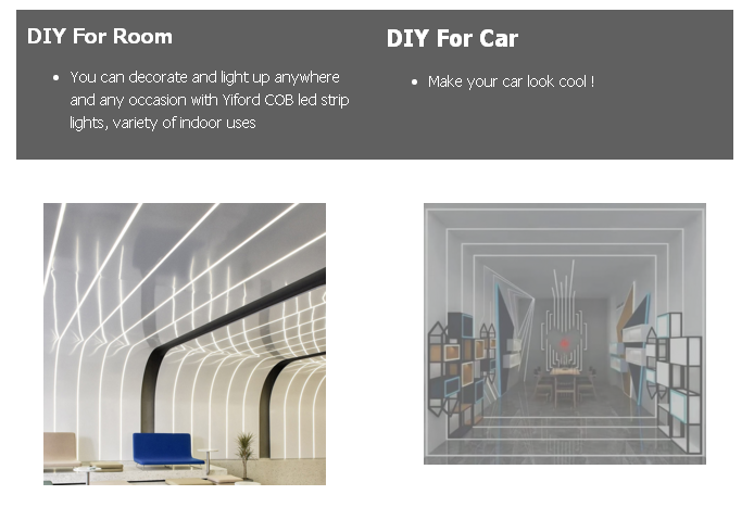 New Strip No Spots COB LED strip light good performance