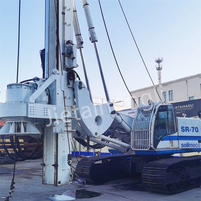 Soilmec SR70 Used Rotary Drilling Rig Core Drilling Rig 77m Drilling Depth