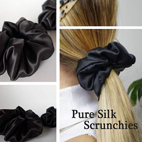 Daily Life 0.03kg 1cm Mulberry Silk Headband Bobbles For Kids