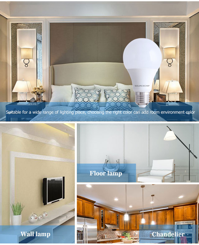 13W white high bright led bulb lamp