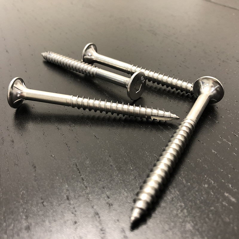 75mm T17 Heavy Duty Wood Screws 14G Timber Construction Screws Bugle Batten Head