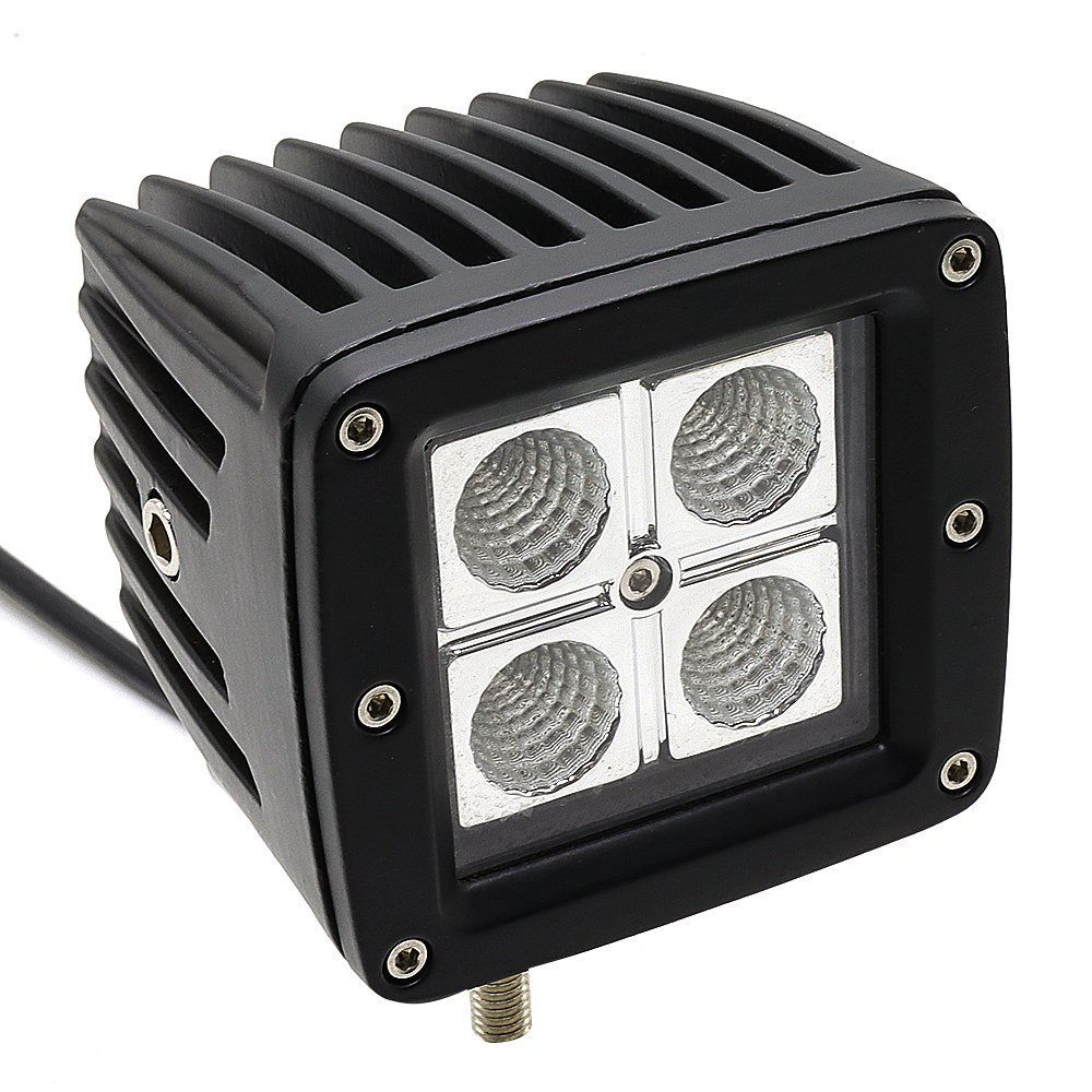 IP67 Power 12W Car Fire Ambulance Truck Traffic Agricultural LED Work Light
