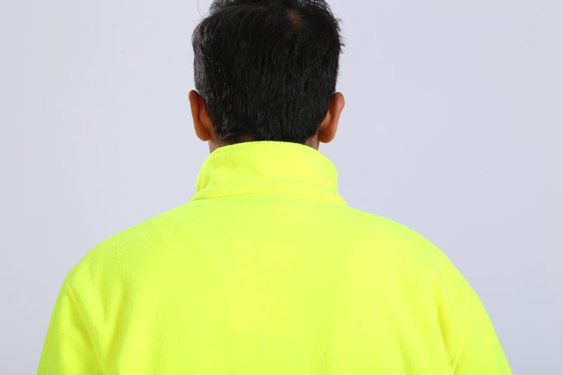 HIVIS Work Clothes OEM 360gsm Gore Tex High Visibility Rain Gear