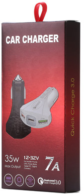 7A USB CAR CHARGER QC3.0 TYPE-C+ USB Universal Compatible USB CAR CHARGER for all electronics cheap price model 369