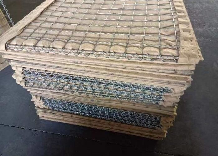 4mm Spiral Dia Sand Bastion NOVA 3 Galvanized Coated Finish For itary Defense