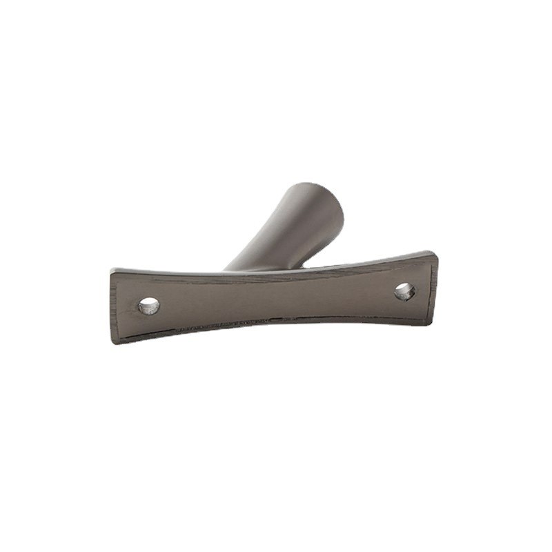 Antler Silver Zinc Alloy Electroplate Furniture Knobs 56mm For Cabinet