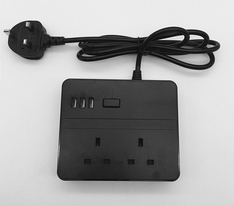 With USB expansion socket, customize 4-8 bit socket of plug intelligent socket in different countries