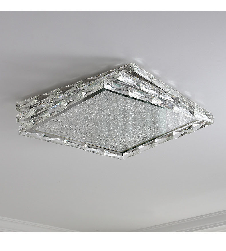 Luxury Simple Square Crystal Ceiling luxury light(WH-CA-110)