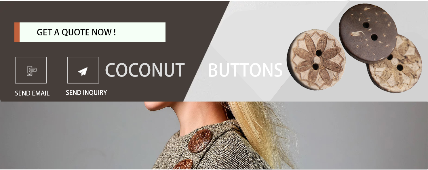 NATURAL COCONUT BUTTONS