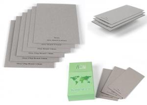 Buy cheap Gift boxes used Full Grey Cardboard Different Thickness Recycled Paper Sheets product