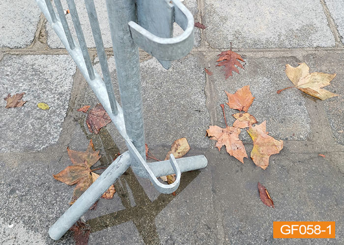 Temporary Pedestrian Steel Barricade Crowd Control Barriers Fence Powder Coated