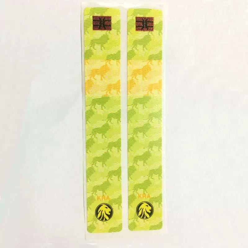 Security Wine Safety Label Printer Fluorescent Double Layer Stickers
