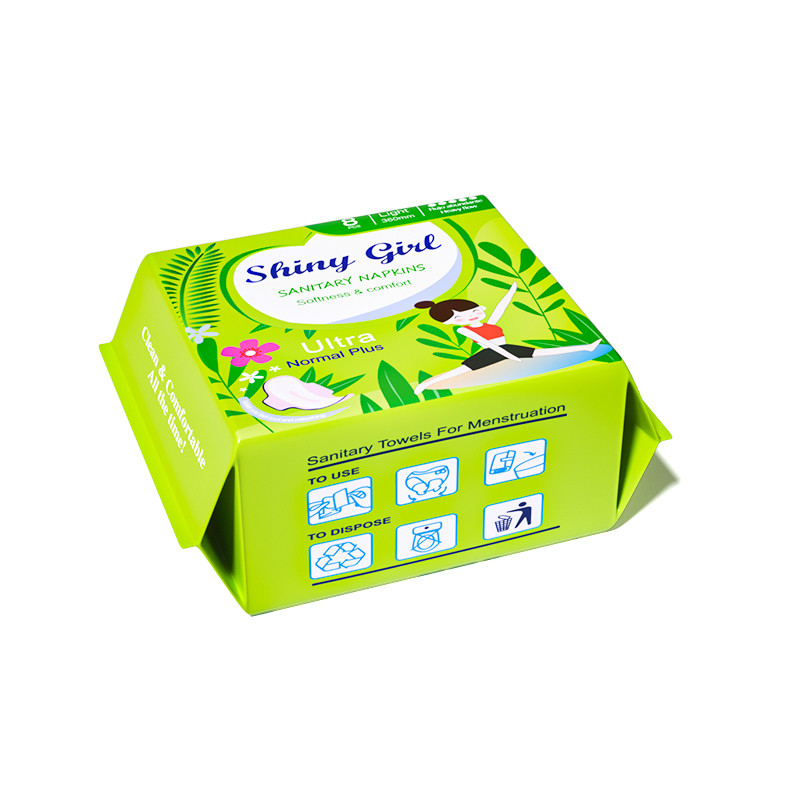Ultra Thin Leak Free Women Sanitary Napkins Breathable Disposable Sap Japan Absorbent OEM