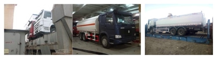 336HP Sinotruck Howo 20m3 Used Water Tank Truck