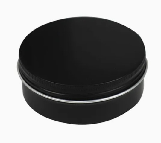 Colorful Top Round aluminum tin cans/Jar Containers Screw Cap for Cosmetics Packing