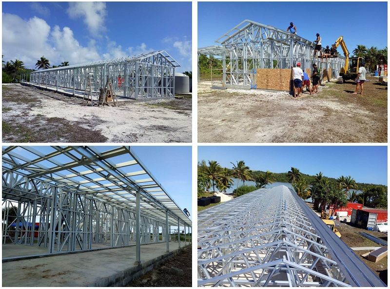 New Deisgn 10 Rooms Prefab Light Steel Frame Bungalow Homes In AU/EU/US Standard