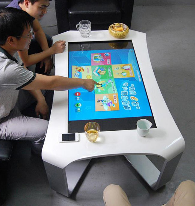 43 Inch Windows X-Type Interactive Multitouch Coffee Table With Touch Screen Indoor