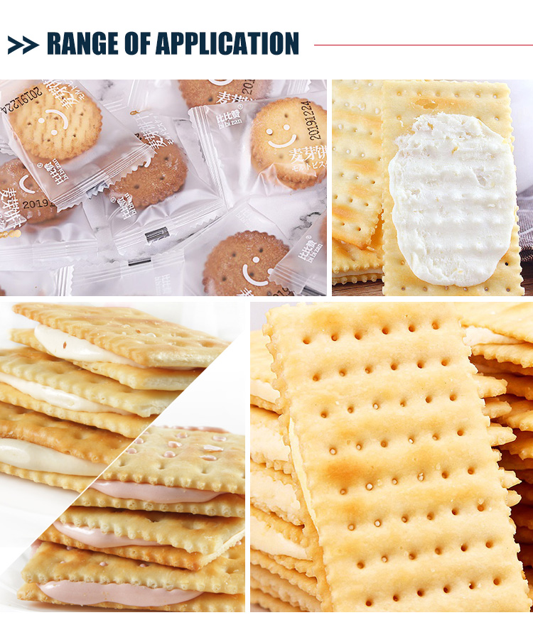 Easy Control Sorting Automatic Cookie Biscuit Stacking Machine For Biscuit Product Line