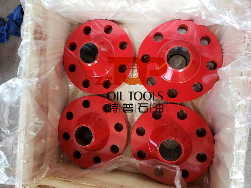 Weld Neck Flange API 6A Wellhead Adapter Type 6B 6BX Flanges