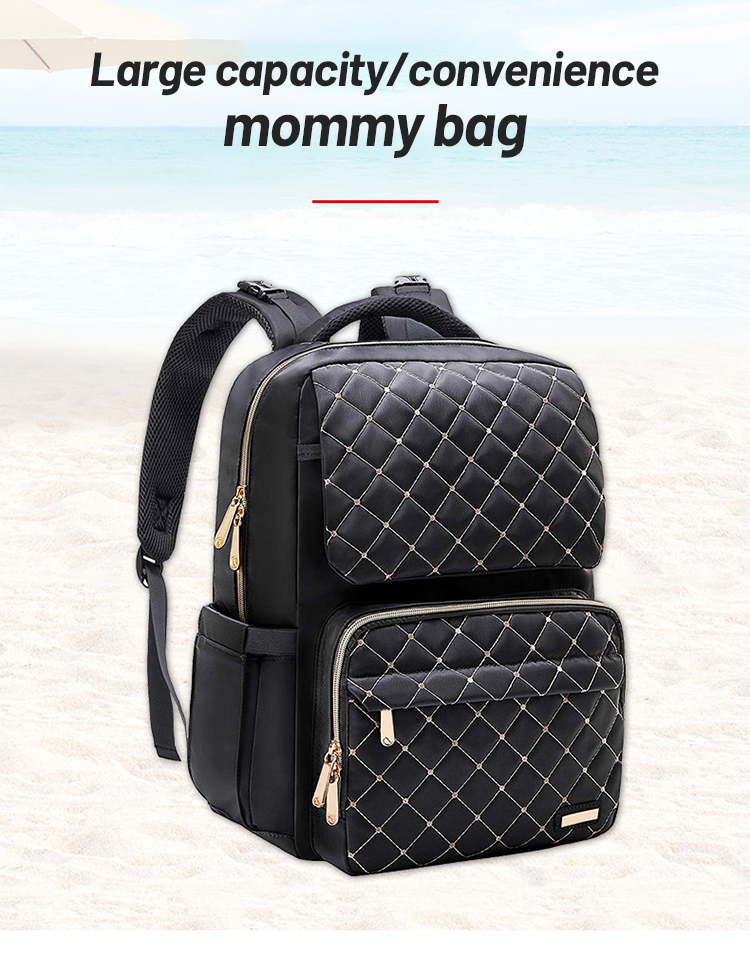 New Large-capacity Diaper Bag Multi functional Backpack Mummy Bag Small Fresh Mother and Baby Backpack