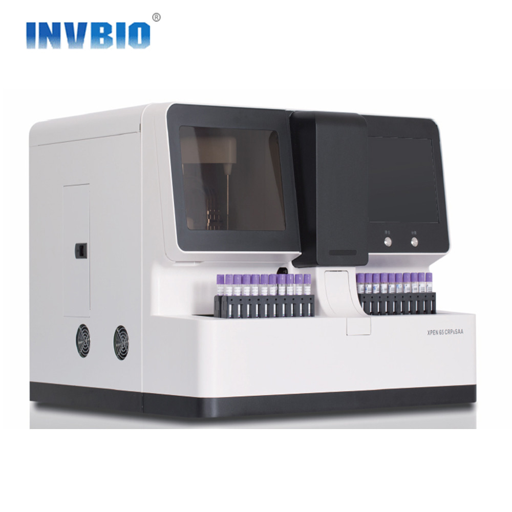 Three In One White Blood Cell Count Analyser Automatic Xpen 65 Crp Saa 10.4"