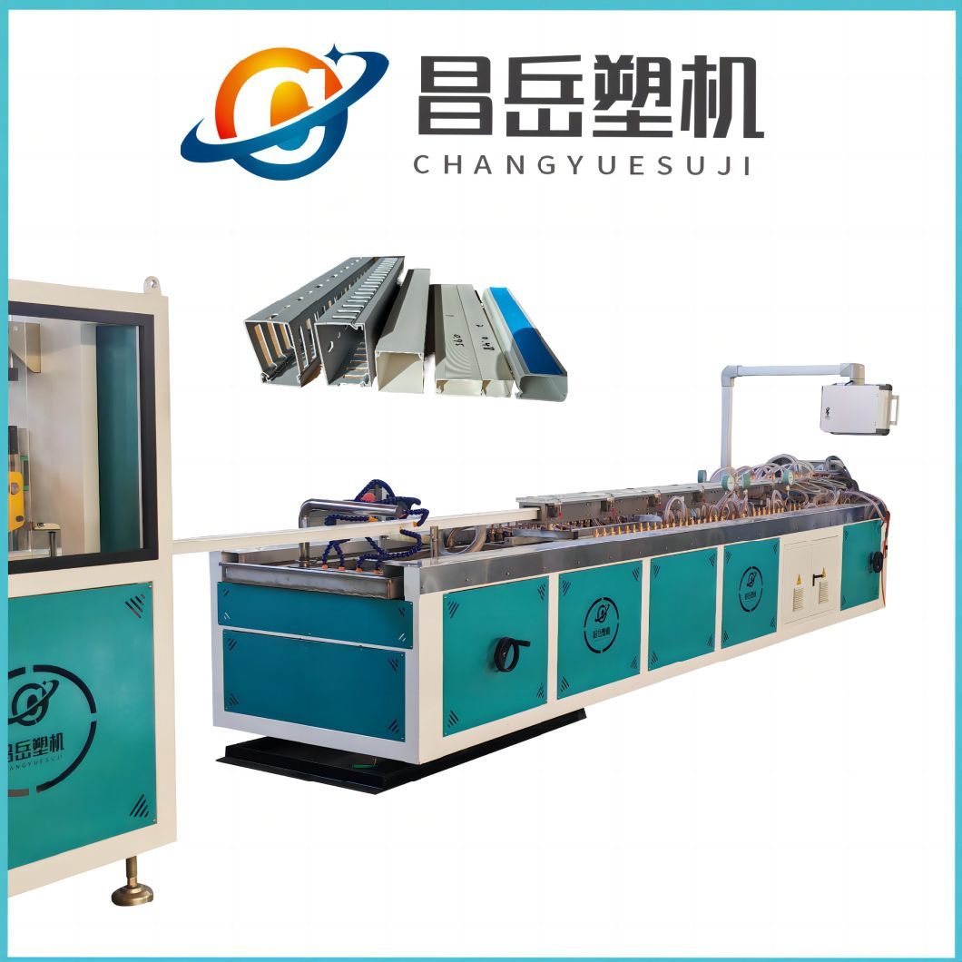 Automatic Plastic PVC Trunking Cable Duct Profile Extrusion Machine