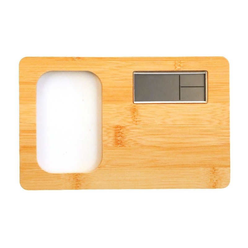 DIY Blank Sublimation Wooden Digital Clock Photo Frame For Sublimation Printing