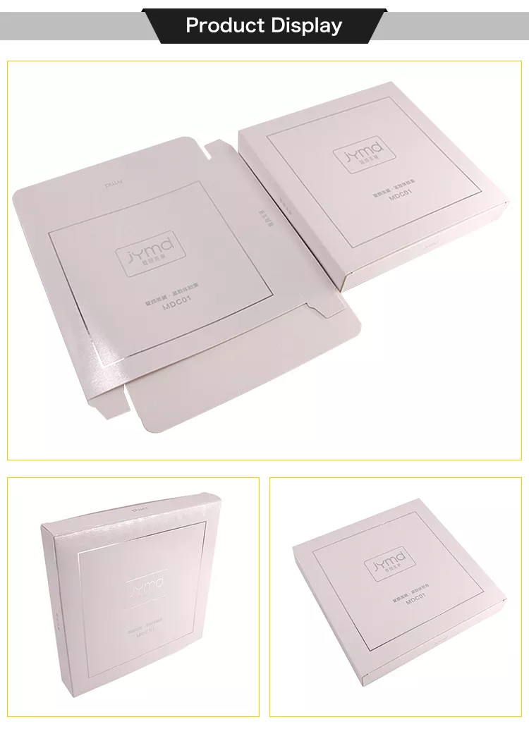 400gsm Skincare Cosmetic Packaging Boxes Custom Logo Silver Foil Carton Box Printing