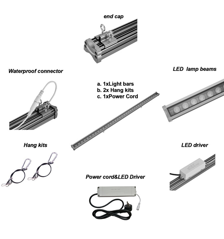 385nm UVBar120 80W UV Led Grow Light For Indoor Plants