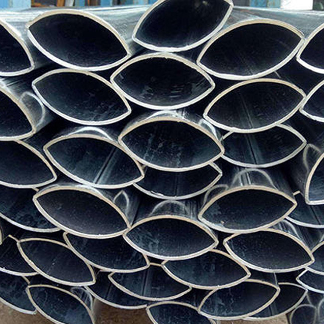 A53-A369 Flat Oval Steel Tube 20*50mm Flat Sided Oval Tube Cold Rolled