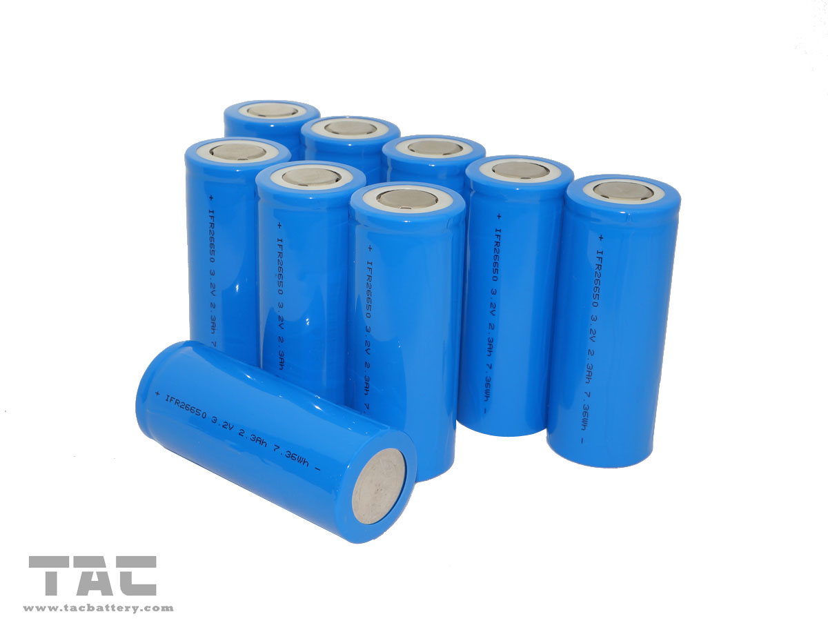 Power Type  LiFePo4 IFR26650 2300mAh 3.2V For Power Tool