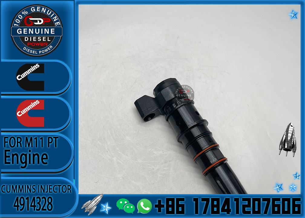 Construction Machinery PartsFuel Injector ForM11 PTDiesel13071497 4914328 3079946PXFor CUMMINS Diesel Engine