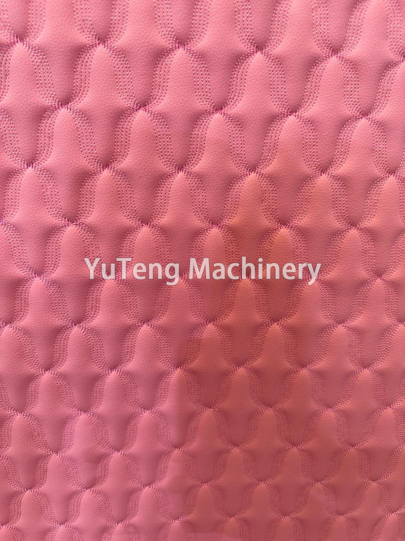 Computerized Industrial Double Row Rotary Hook Quilting Machine For Making Garments Leather And Vanity