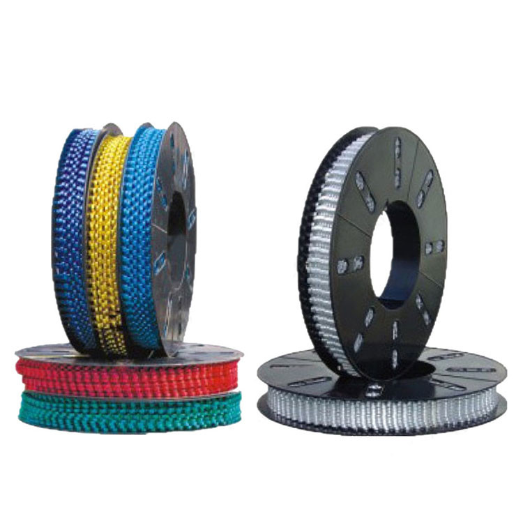 Wall Clamp Heavy Duty Reel R Shape Sausages Clips Food Standard Packaging 8000Numbers/Roll